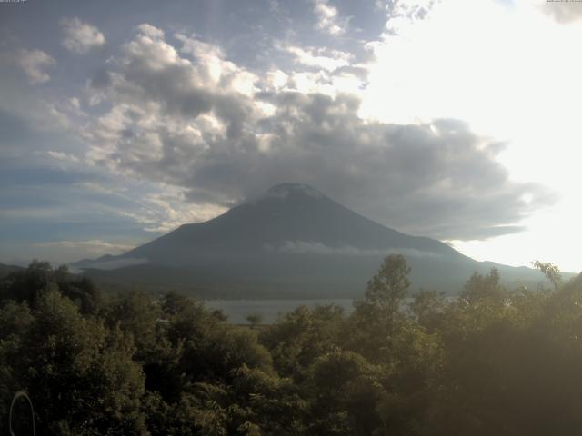 山中湖からの富士山