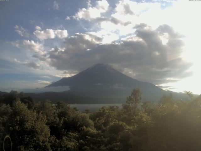 山中湖からの富士山