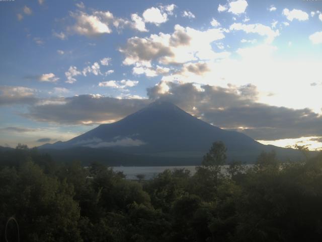 山中湖からの富士山