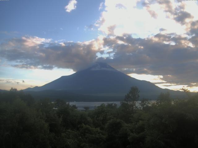 山中湖からの富士山
