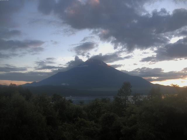 山中湖からの富士山