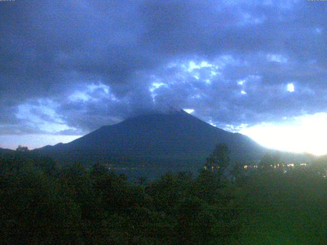 山中湖からの富士山