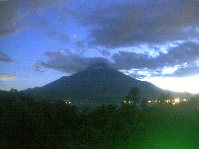 山中湖からの富士山