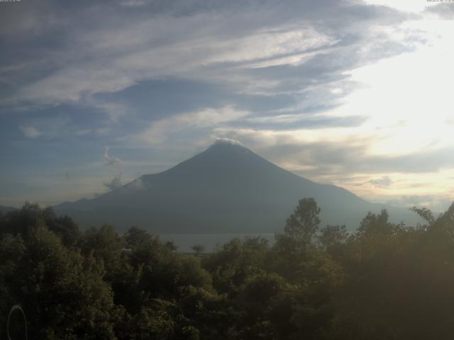 山中湖からの富士山