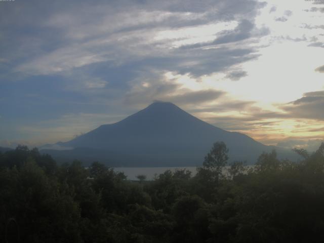 山中湖からの富士山