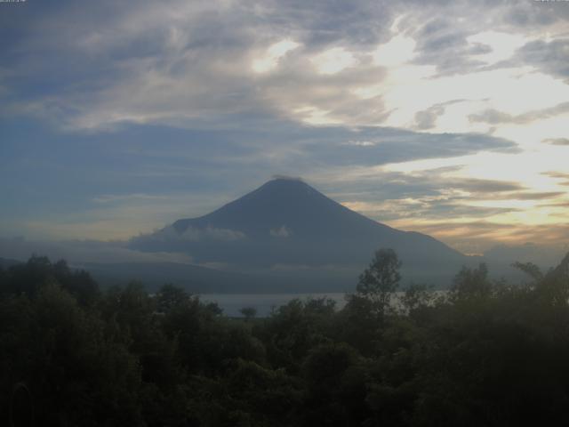 山中湖からの富士山