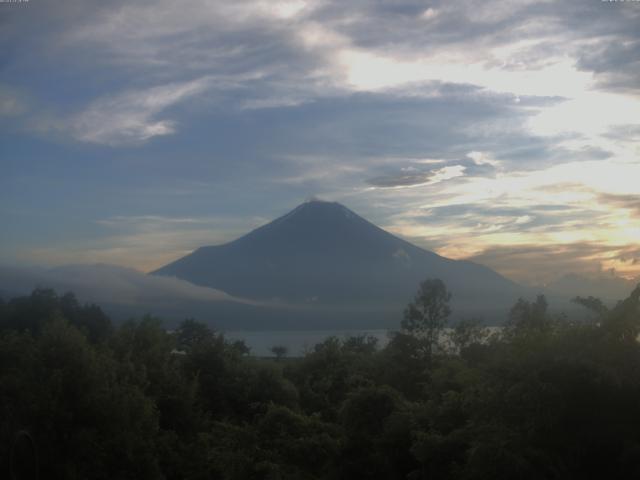山中湖からの富士山