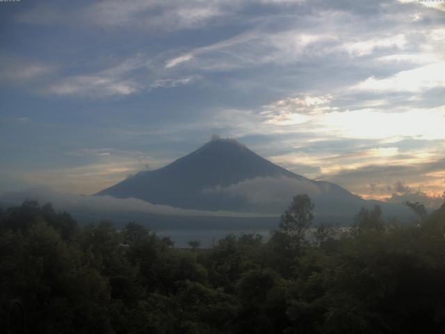 山中湖からの富士山