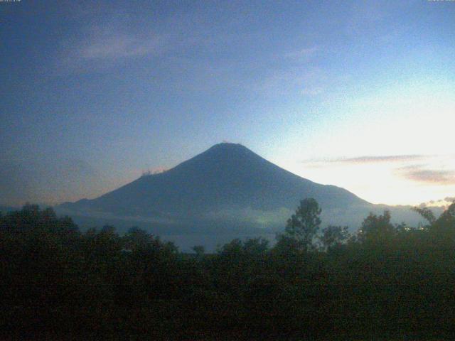 山中湖からの富士山