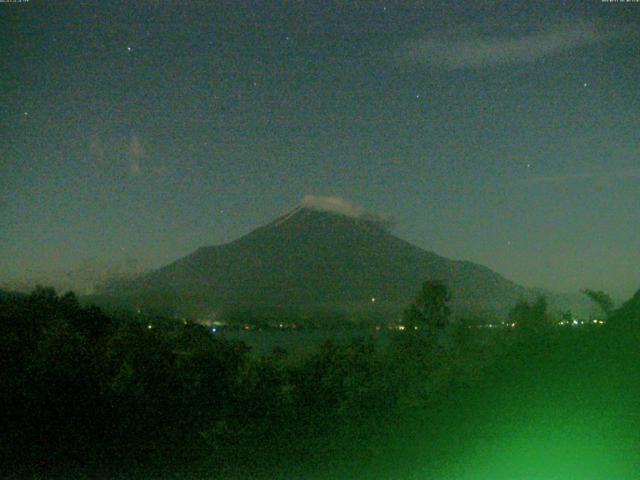 山中湖からの富士山