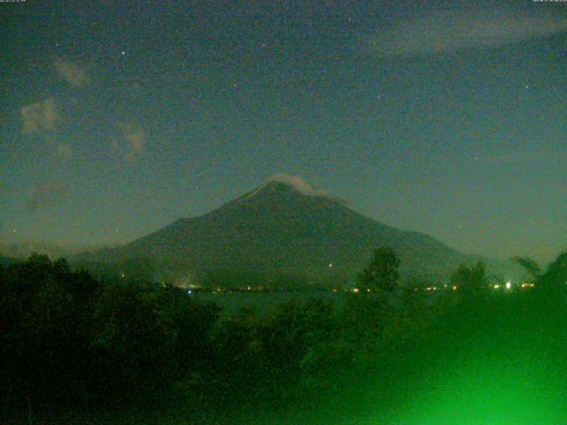 山中湖からの富士山