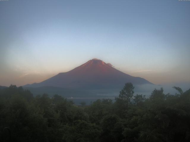山中湖からの富士山
