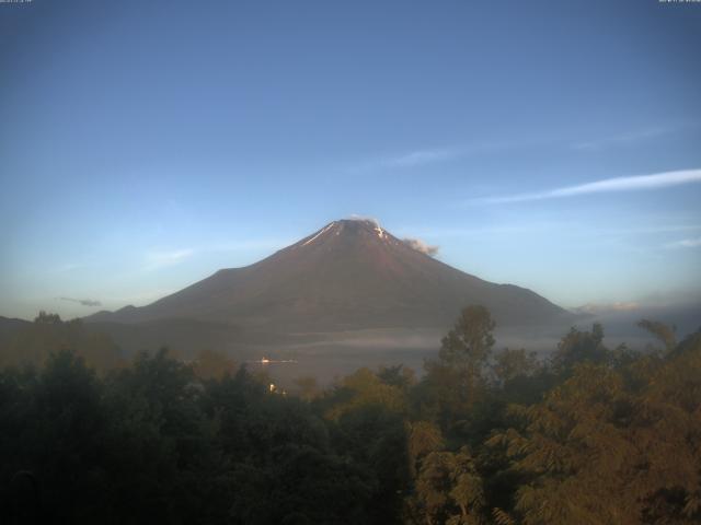山中湖からの富士山