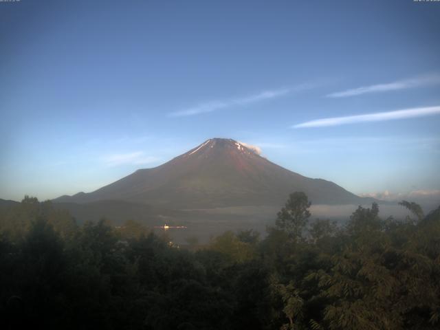山中湖からの富士山