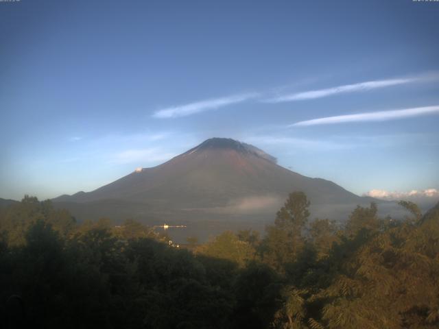 山中湖からの富士山