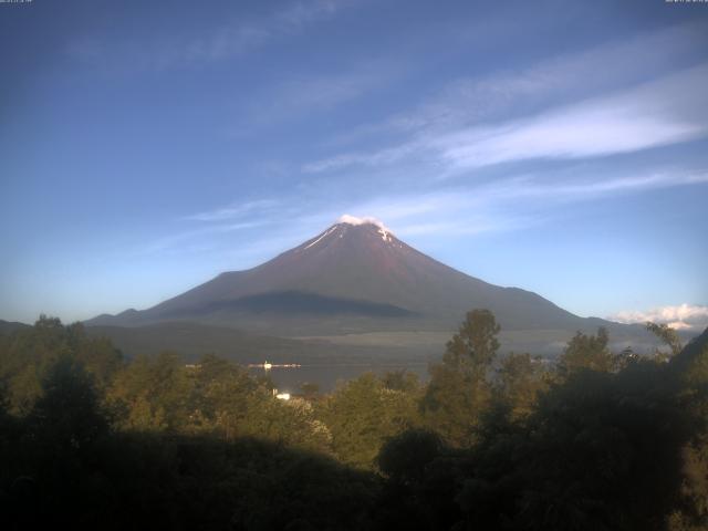 山中湖からの富士山