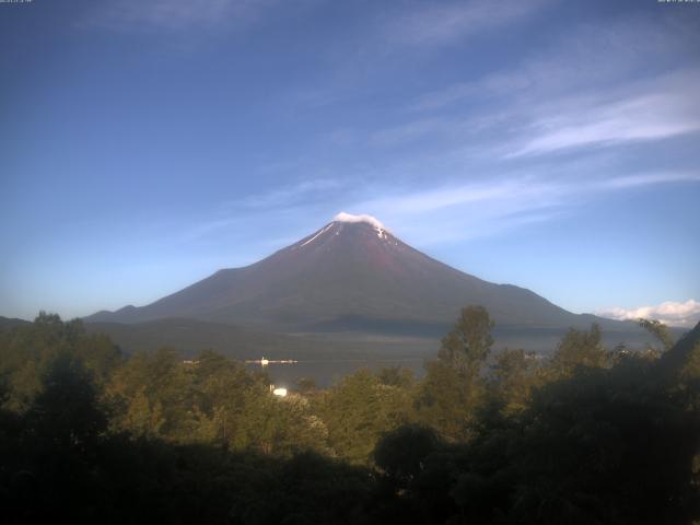 山中湖からの富士山