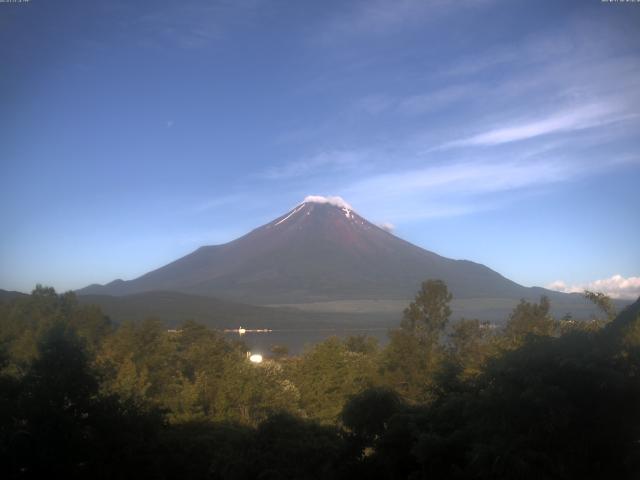 山中湖からの富士山