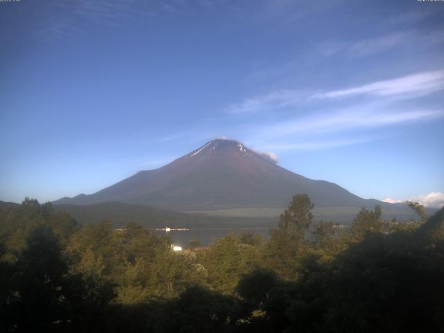 山中湖からの富士山