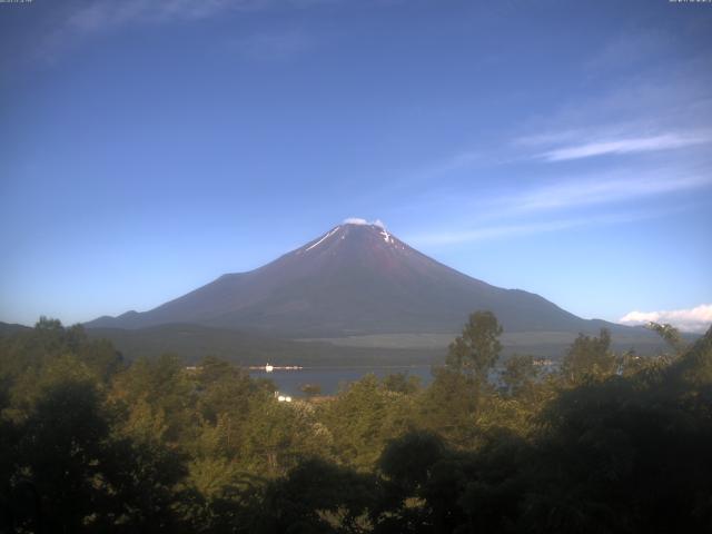 山中湖からの富士山