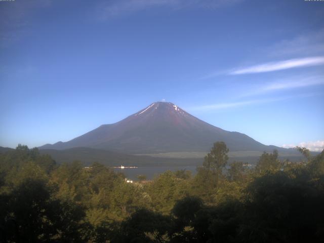 山中湖からの富士山