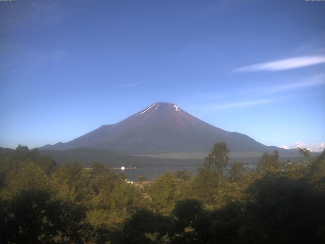 山中湖からの富士山