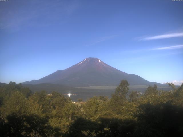 山中湖からの富士山