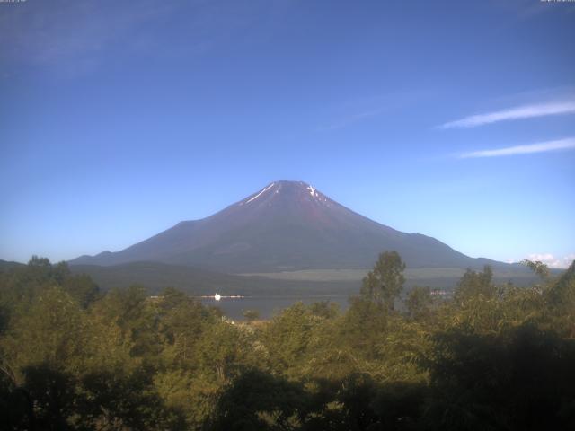 山中湖からの富士山