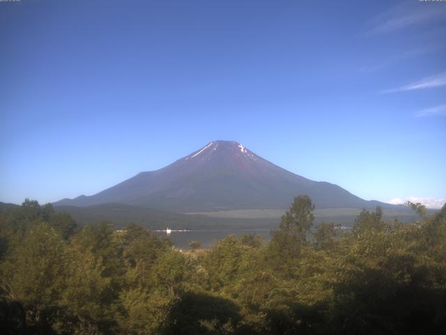 山中湖からの富士山