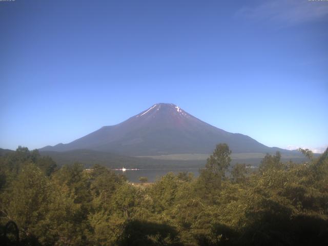 山中湖からの富士山