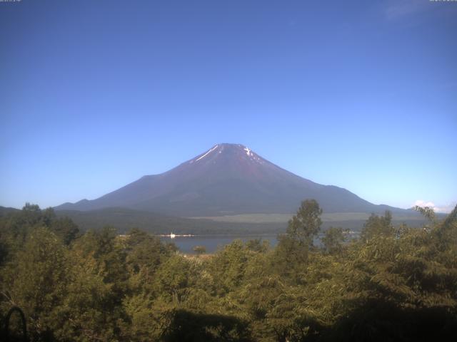 山中湖からの富士山