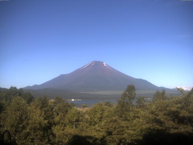 山中湖からの富士山
