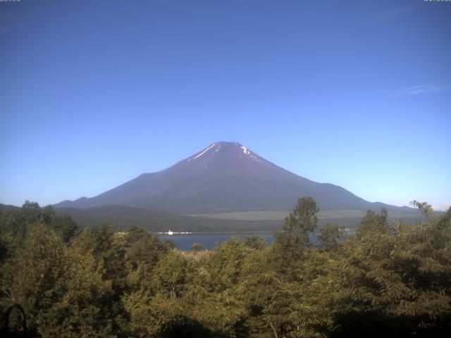 山中湖からの富士山