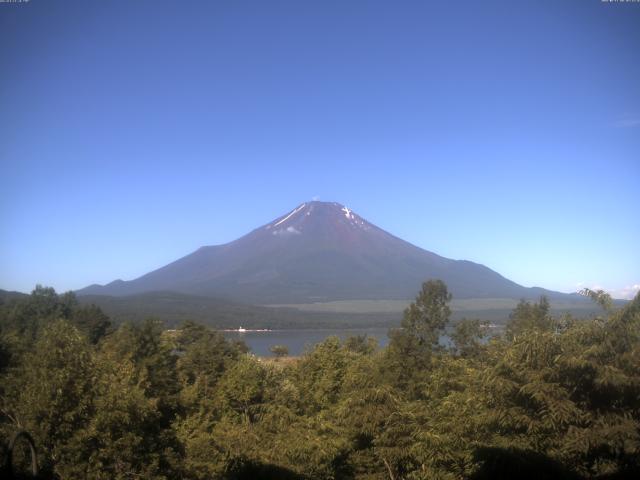 山中湖からの富士山