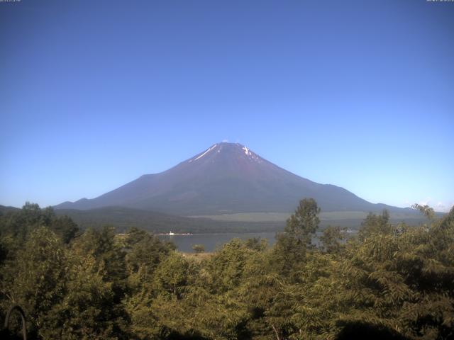 山中湖からの富士山