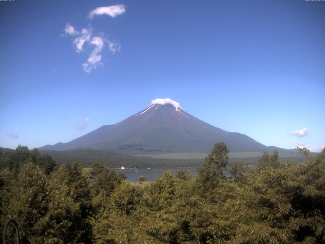 山中湖からの富士山