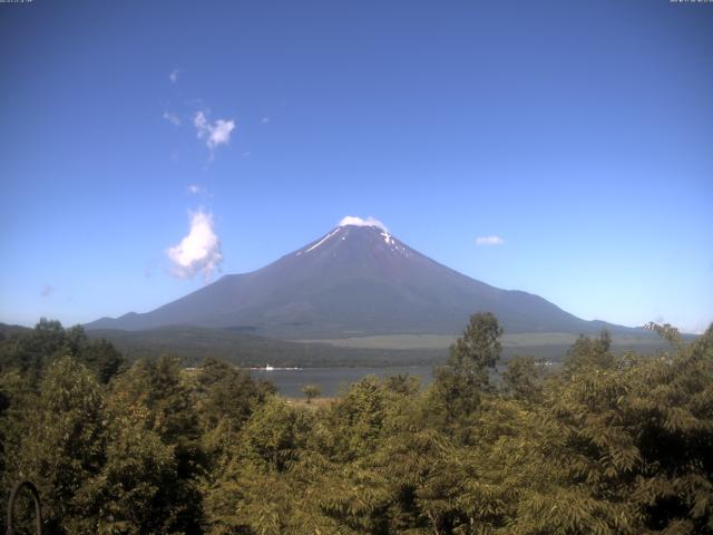 山中湖からの富士山