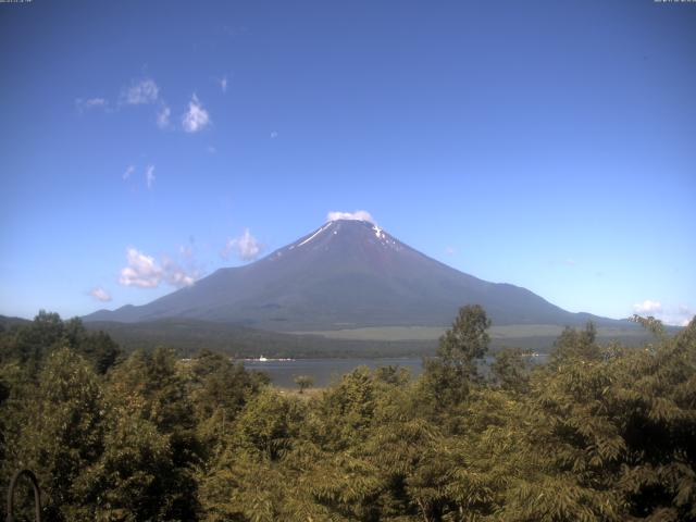 山中湖からの富士山