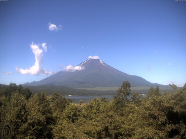山中湖からの富士山