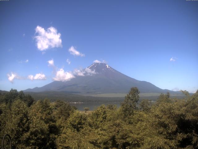 山中湖からの富士山