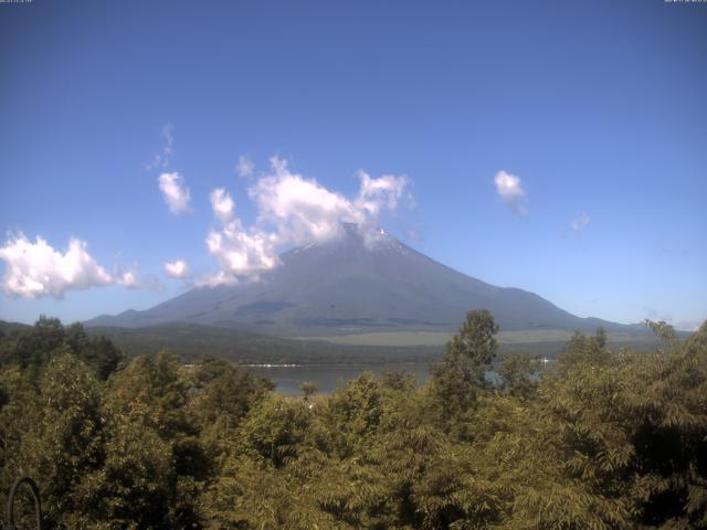 山中湖からの富士山