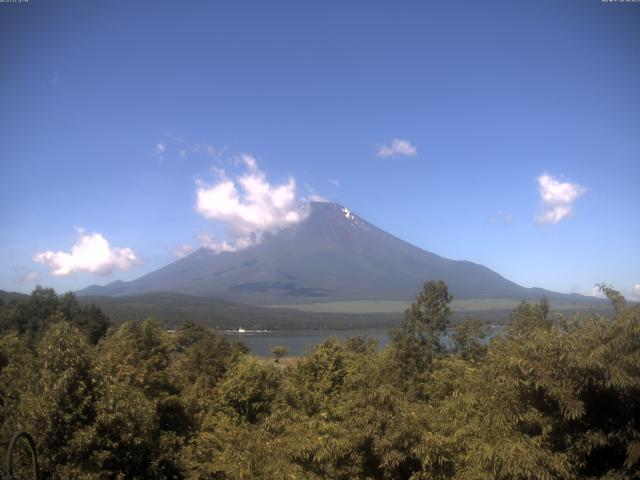 山中湖からの富士山