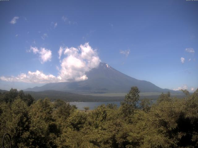 山中湖からの富士山