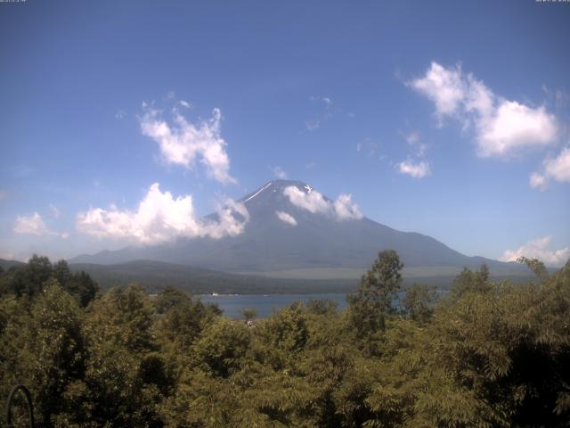 山中湖からの富士山