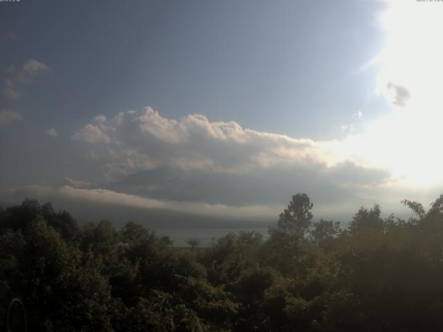 山中湖からの富士山