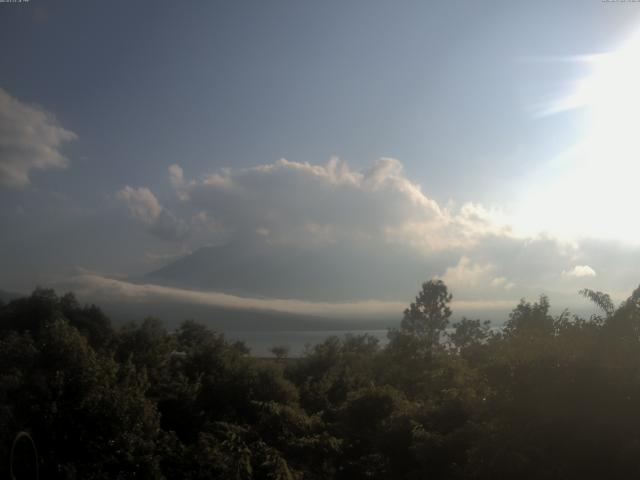 山中湖からの富士山