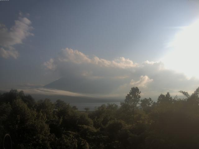 山中湖からの富士山