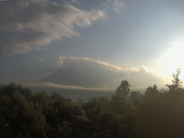山中湖からの富士山