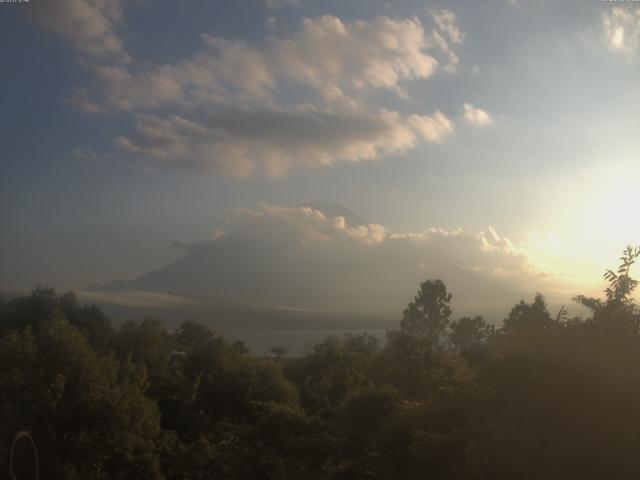 山中湖からの富士山