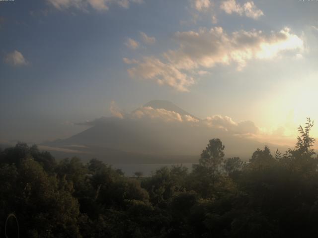 山中湖からの富士山